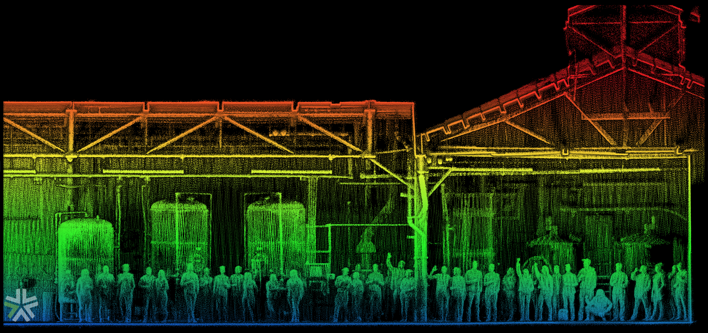 An example of our high resolution point clouds. This shot was taken as part of a marketing collaboration with Dock Street Brewery in Philadelphia